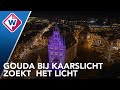 Kerstboom Gouda ontstoken tijdens 66e editie van Gouda bij Kaarslicht - OMROEP WEST