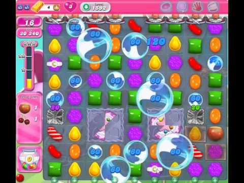 candy crash saga level  1592 (no boosters)