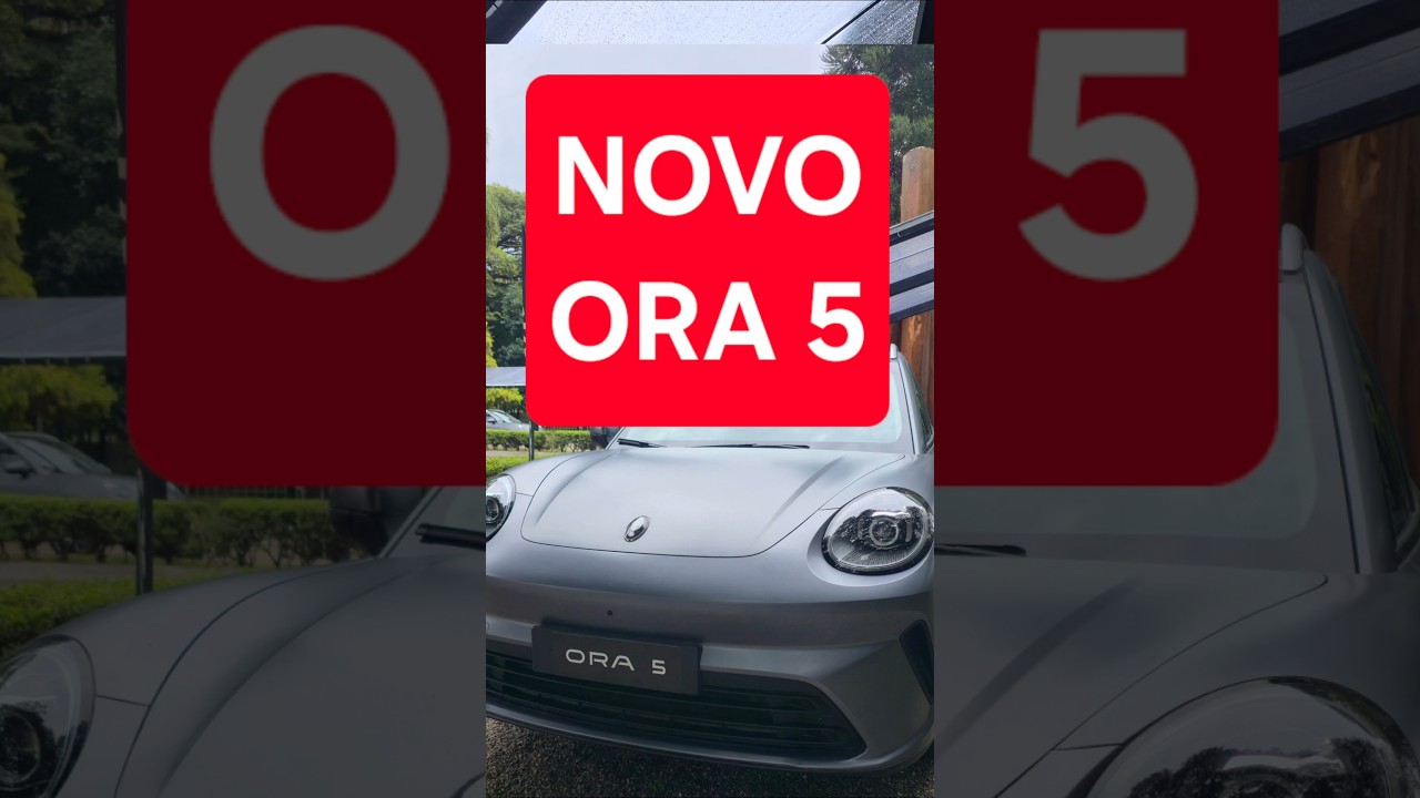 NOVO GWM ORA 5 FICOU MAIOR E MAIS BARATO