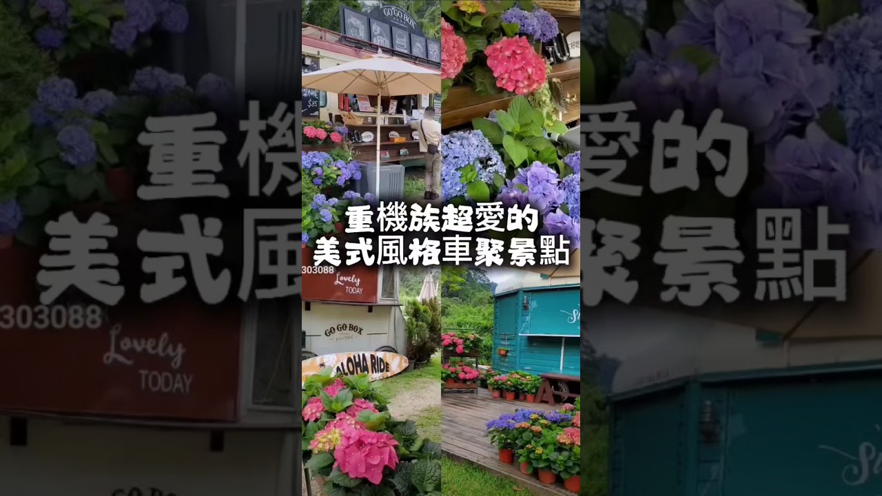 #大溪景點 #GOGOBOX餐車誌in樂灣基地 #桃園景點 #小紫吃喝玩樂 #寵物友善 #樂灣基地 #重機據點 #繡球金針農遊趣 #gogobox #taoyuantravel #免費景點 #車聚聖地