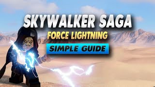 LEGO Star Wars The Skywalker Saga How To Use Force Lightning - Simple Guide