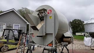 Mixing Rye Seed With The SMC 1830 Tumble Mixer