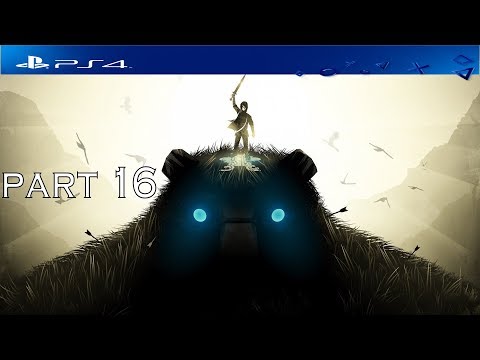 SOTC PS4 Remake Gameplay Part 16 - 16th Colosuss [Shadow of The Colossus 60fps]