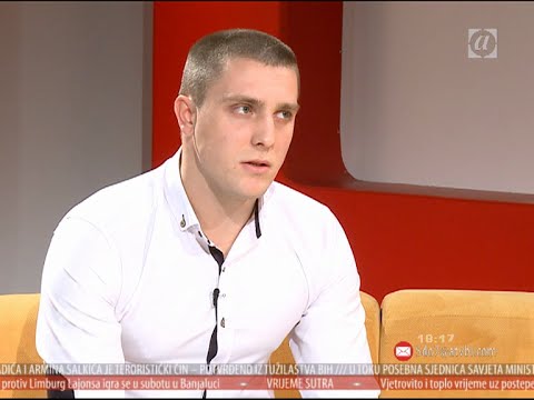 Danijel Topalovic i Drazenko Ninic - Kik boks - Emisija "5 do 7" ATV