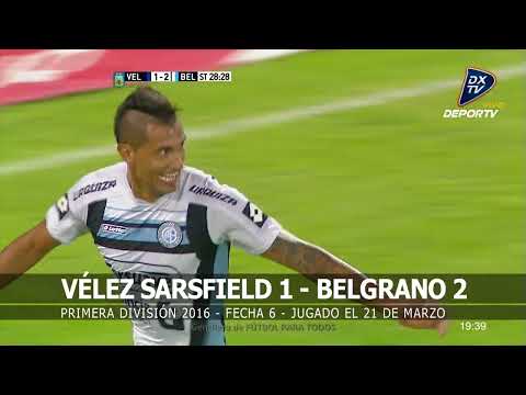 VÉLEZ 1 BELGRANO 2 - PRIMERA DIVISIÓN 2016