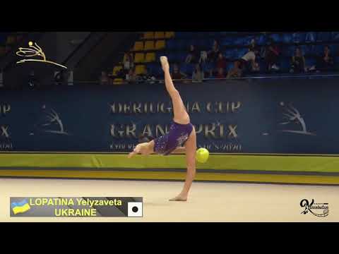 Yelyzaveta Lopatina Senior Ball 19.950 - Deriugina Cup 2020 (Day 2)