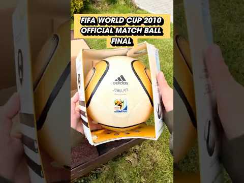 Jabulani FIFA World Cup 2010 Final Official Match Ball Pro - South Africa review & unboxing Adidas