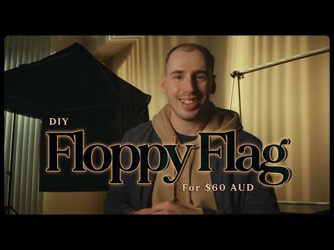 Budget DIY Floppy Flag & Scrim for $60 | Negative Fill for Cinematic Lighting