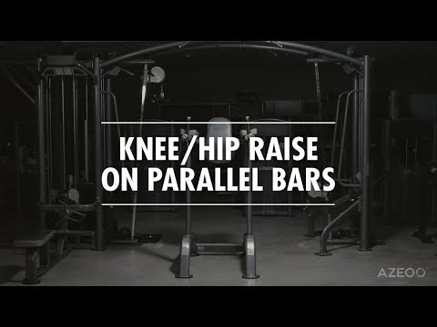 Knee/Hip Raise On Parallel Bars