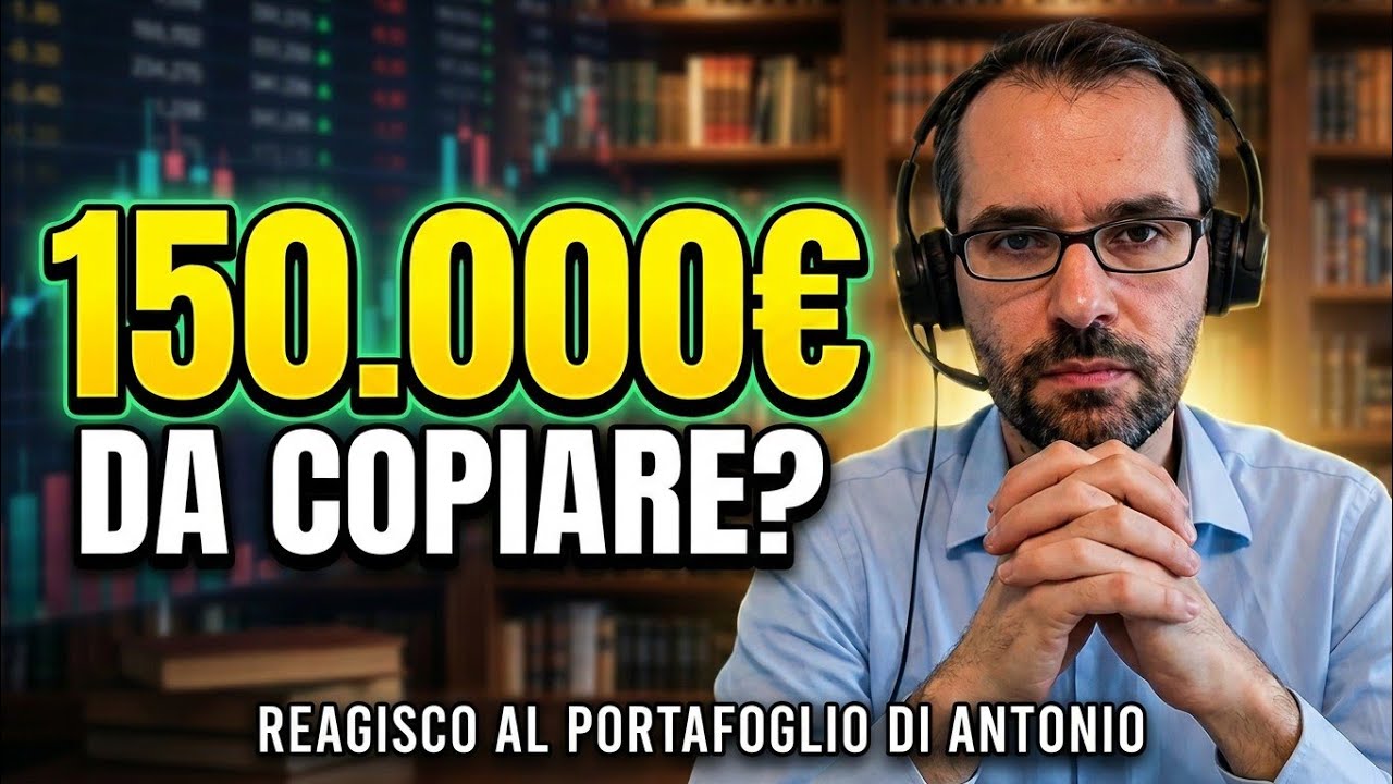 Portafoglio da Eredità da COPIARE - Reagisco al portafoglio di Antonio per DIVIDENDI ETERNI