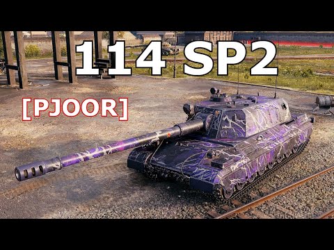 World of Tanks 114 SP2 - 8 Kills 10,700 Damage In 6 Minutes