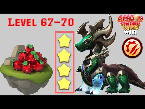 Upgrade Daemonia Dragon to Level 70 & 4 Star - Dragon Mania Legends