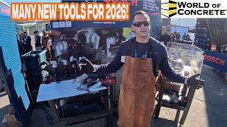 Latest Bosch Power Tools are Here at World Of Concrete 2026 -And They're Impressive!