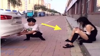 Funny Comedy Videos 2019 - New Chinese Funny Pranks Compilation Try Not To Laugh P7