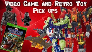 Video Game and Toy Pick ups| New Gen consoles and G1s