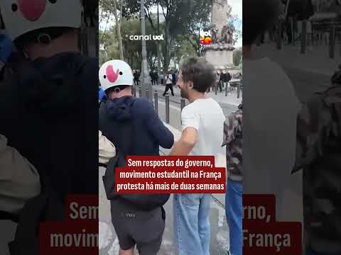 Sem respostas do governo, movimento estudantil na França promete parar o país novamente