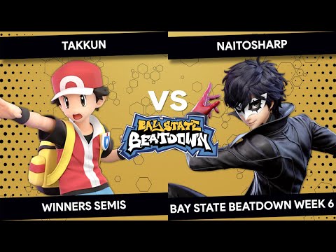 Bay State Beatdown #6 - Takkun (PKMN Trainer) vs naitosharp (Joker) - Winners Semis