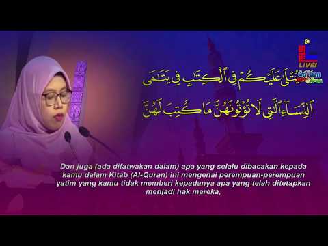 Majlis Tilawah Al-Quran Peringkat Kebangsaan 2020 - Wan Sofea Aini (Kelantan)