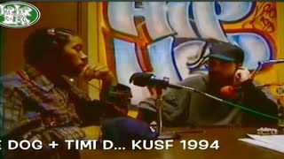Dre Dog/Andre Nickatina - Interview On HipHopSlam With Timmy D (Feb, 1994) [DJ MoonChild Remaster]