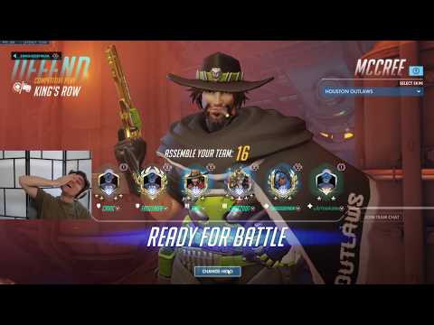 JAKE PRO MCCREE GAMEPLAY! [ OVERWATCH SEASON 22 TOP 500 ]