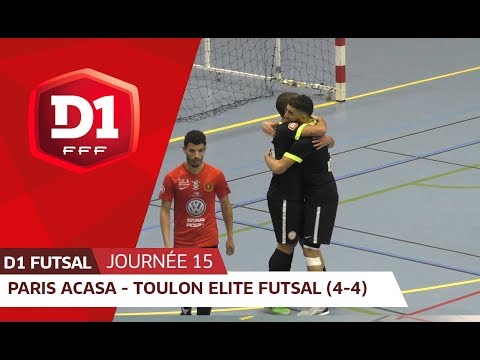 J15 : Paris ACASA - Toulon Elite Futsal (4-4)