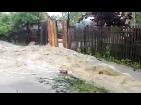 Valea Sasului - inundatie