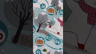 Игра настольная ходилка "Зимние приключения" 05124