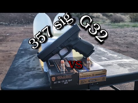357 sig (Speer Gold Dot VS Federal HST) Ballistics Gel Test