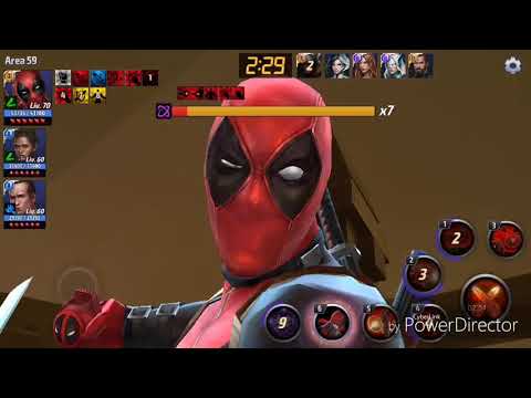 T3 Deadpool vs Proxima WBU Stage 59 - Marvel Future Fight
