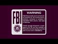 Dark Purple Fbi Warning Screens 2000 2003