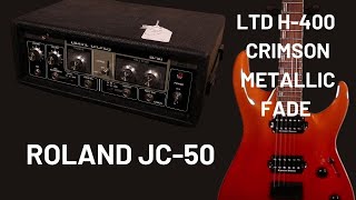 Video thumbnail for LTD H-400 (Crimson Metallic Fade) and Roland DC-50 - Phil Uhlik Music Demo by Uhlik Music