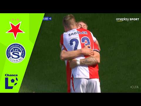 SK Slavia Praha 5-1 1. FC Slovácko AS Uherské Hradiště 