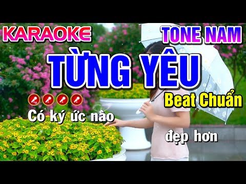 Từng Yêu Karaoke Tone Nam ( BEAT CHUẨN ) - Tình Trần Organ