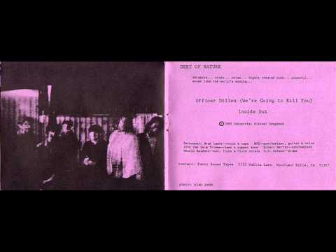 Debt Of Nature -  Officer Dillon We're Going To Kill You (1983 Industrial Punk / Experimental )