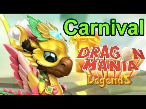 How to Breed the CARNIVAL Dragon! - Dragon Mania Legends (DOTW Breeding Guide 24 -1st)
