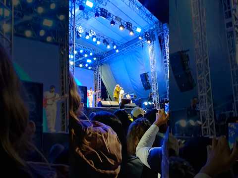 Gabriela Rocha na marcha para jesus de Itaguara MG 2025, cantando o hino da vitória  !!