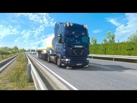 Euro Truck Simulator 2 | ETS2 1.45 | Scania R580 V8 RJL | Varna (BG) to Tartus (SYR)