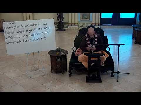 The Main Purpose of Life is to Follow The Instructions of The Supreme Personality of Godhead