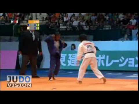 JUDO 2009 World Championships: Yanet Bermoy (CUB) - Misato Nakamura 中村 美里 (JPN)