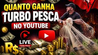 QUANTO GANHA O CANAL TURBO PESCA ? | GANHOS EM REAIS 2026