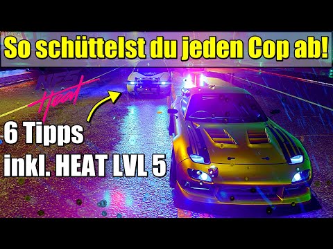 Need for Speed ​​Heat - With these 6 tips, you'll outrun any cop! (Including HEAT Level 5)
