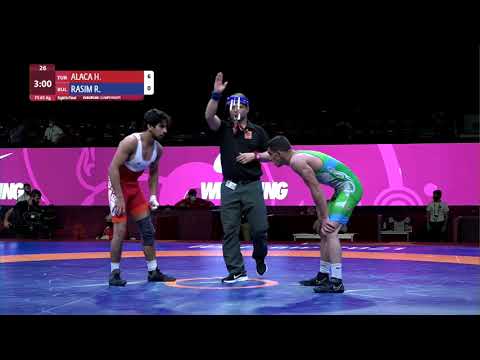1/8 FS - 65 kg: H. ALACA (TUR) v. R. RASIM (BUL)