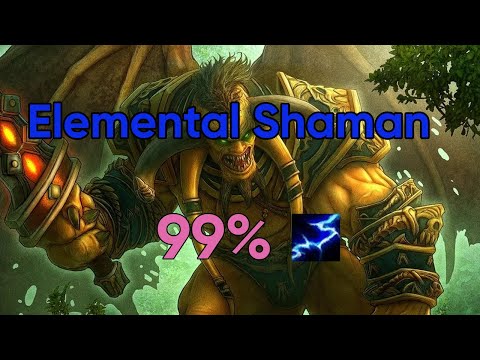 WoW TBC Elemental Shaman 99% parse (1,651 DPS) Kaz'rogal.