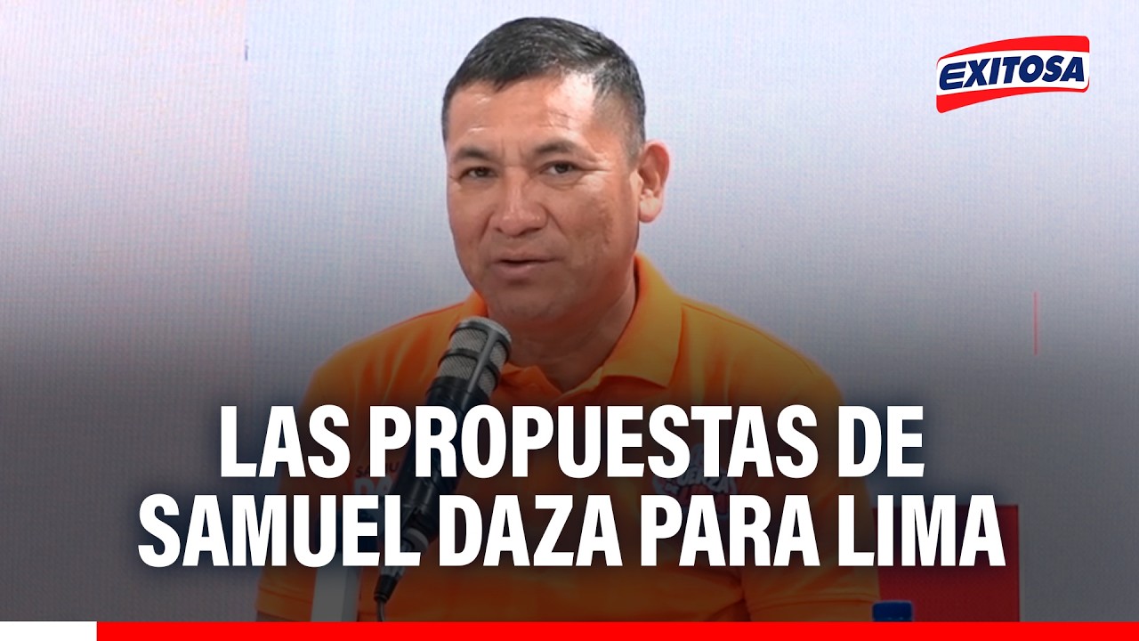 🔴🔵 Samuel Daza propone construir 4 centrales de videovigilancia  para reforzar seguridad