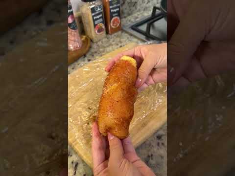 Rollitos de Pollo con Crema de Chipotle