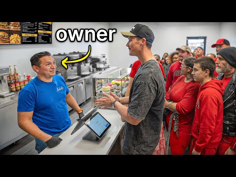 I Packed Empty Restaurants With 200 People