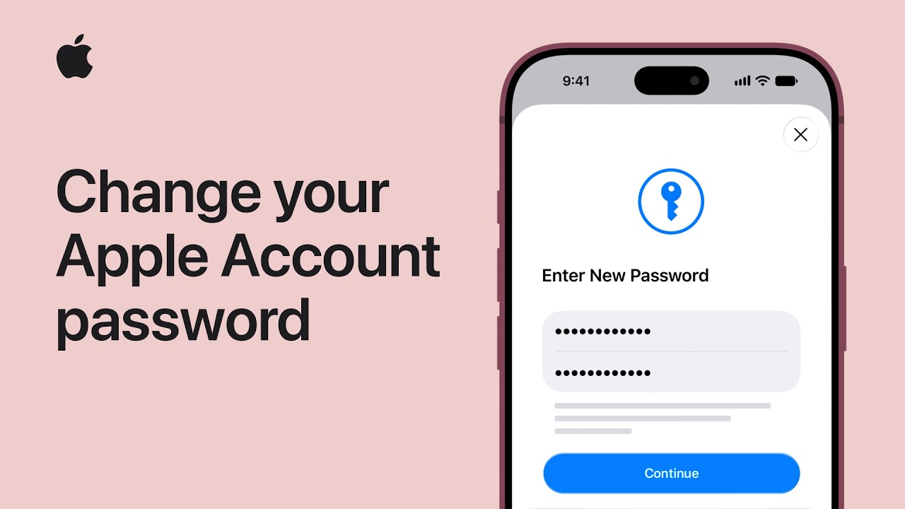 How to change your Apple Account password on iPhone | Apple Support