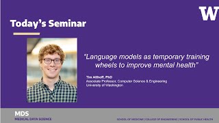 Language models as temporary training wheels to improve mental health