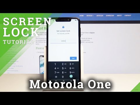 How to Add Lock Screen on Motorola One – Set Up Password and Pattern Lock