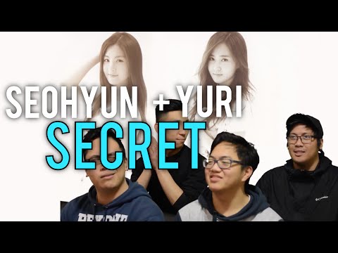 SEOHYUN x YURI | SECRET MV Reaction (that pantene tho.) [4LadsReact]